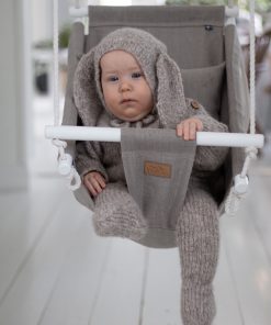 Idun naturell babygunga i lin från Videung of Sweden